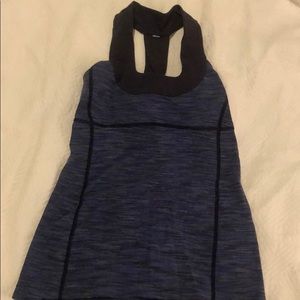 Lululemon tank with built in bra